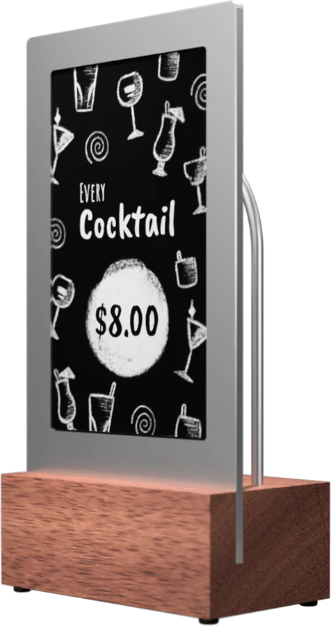 viewneo Diwa device with a cocktail offer